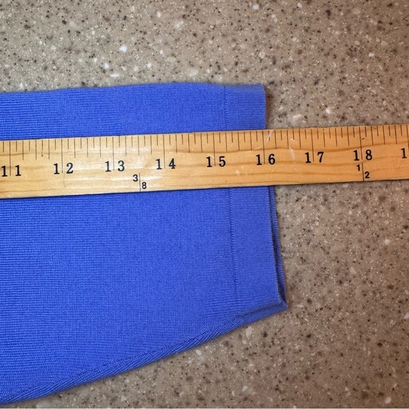 Lands' End Blur Polo Shirt 1X, 3/4 sleeve - Picture 6 of 8